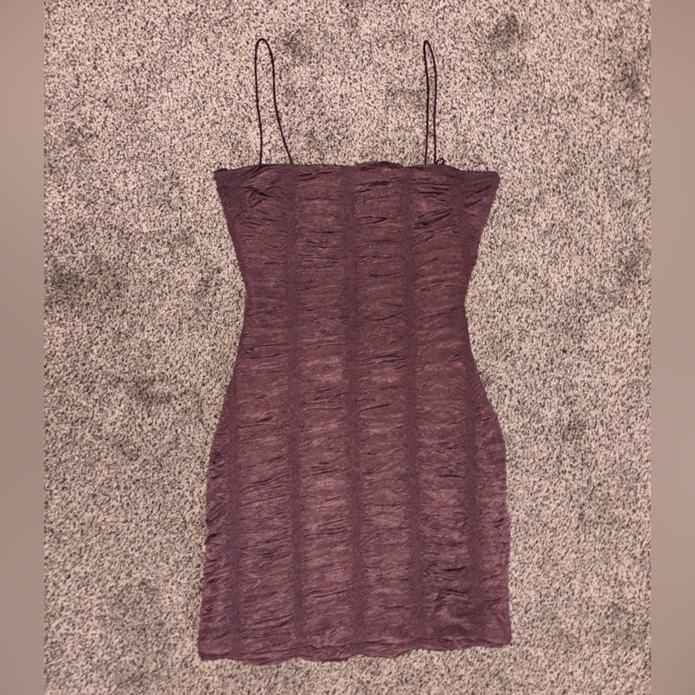 Windsor Deep Purple Mini Dress